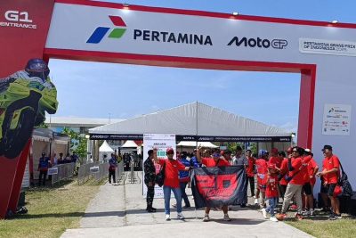 Penonton Berdatangan Saksikan Persaingan Mandalika MotoGP