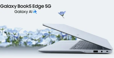 Galaxy Book 5 Edge 5G: Chipset Snapdragon X Dan RAM 16 GB
