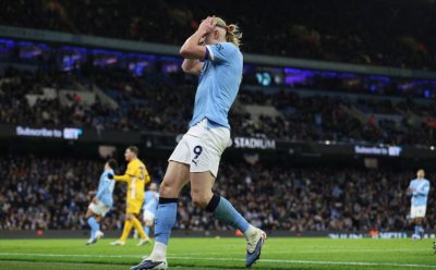 Erling Haaland Frustrasi Golnya Gagal Bawa City Menang