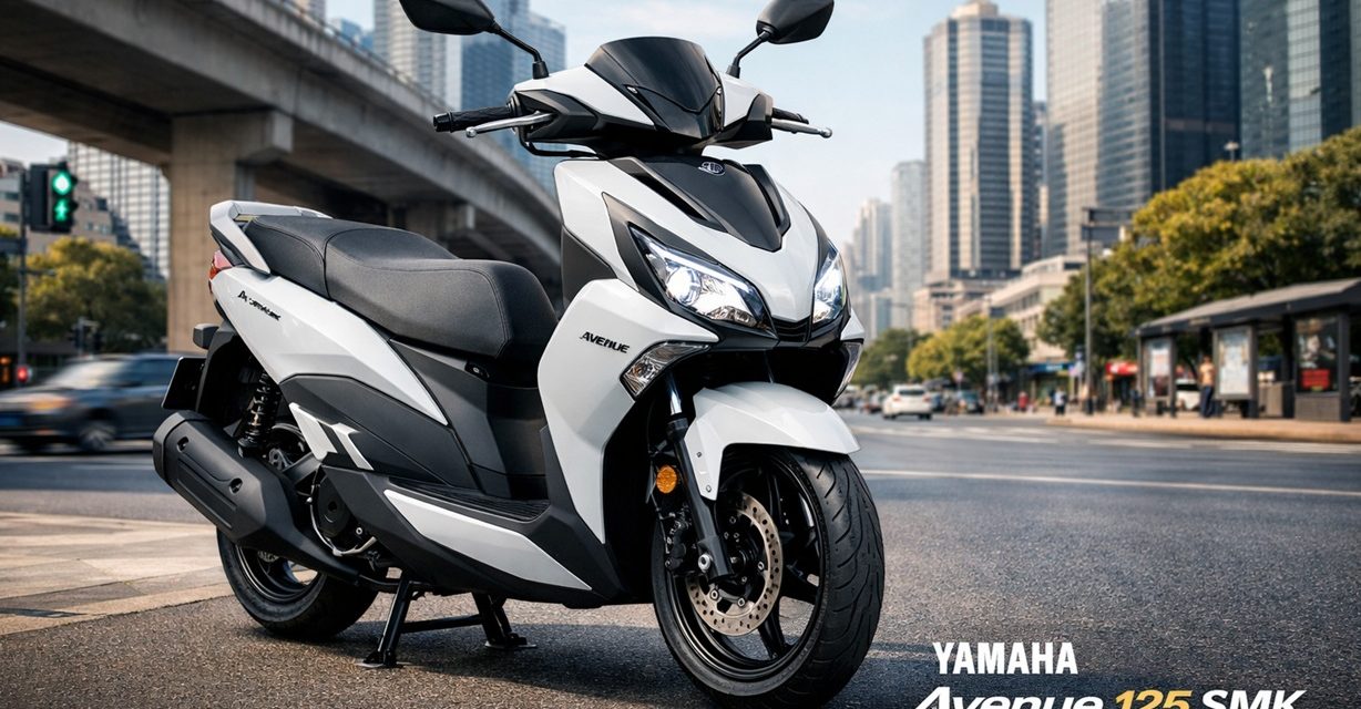 Kembaran Yamaha LEXi Hadir Dengan Fitur Smartkey Baru