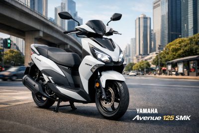 Kembaran Yamaha LEXi Hadir Dengan Fitur Smartkey Baru