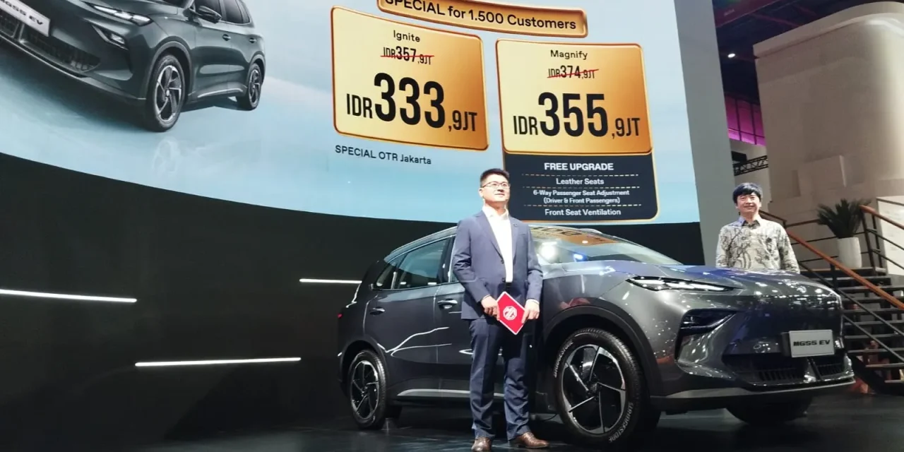 Kejutan IIMS 2026: MG Banting Harga Sampai Rp87,5 Juta!
